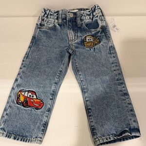 GAP Kids Light Blue Jeans with Car Embroidery